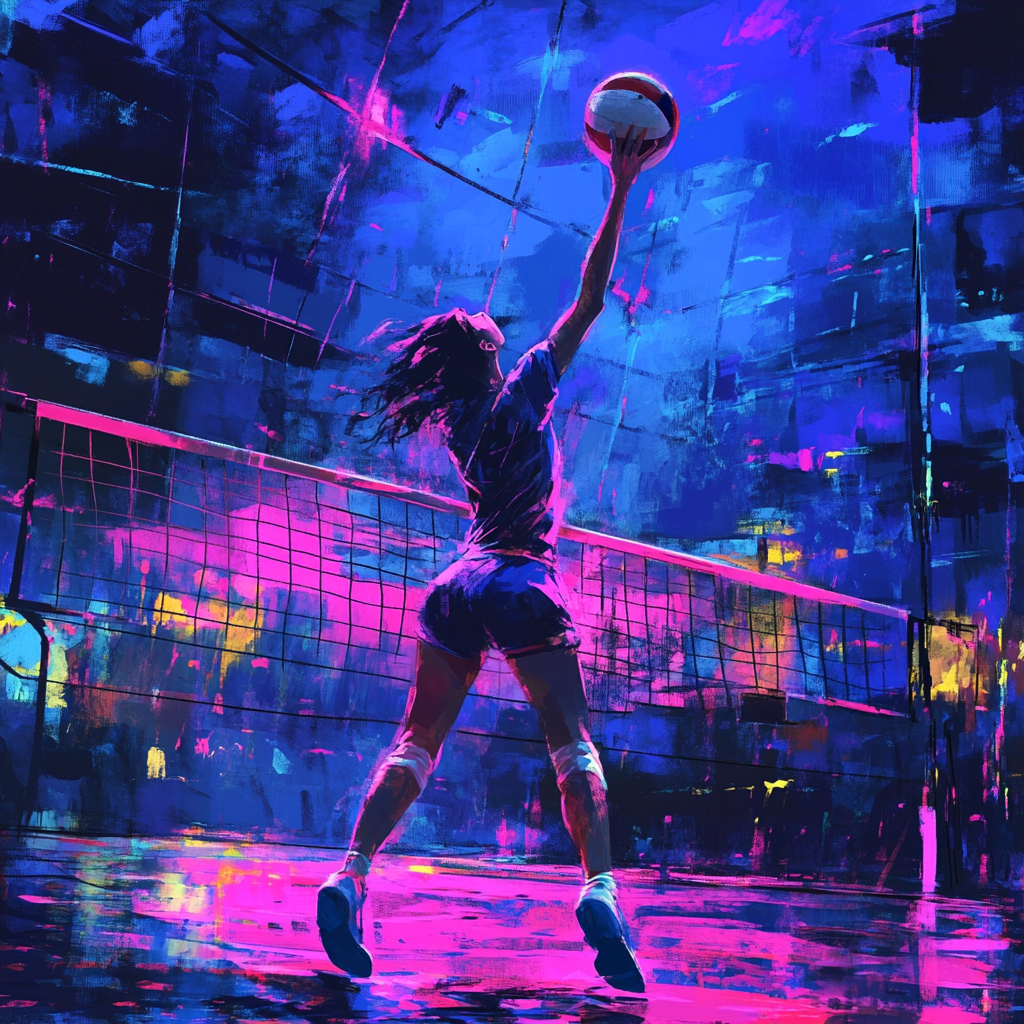 Volleyball Power: Leap to Victory Phone Case