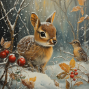 Winter's Whimsy Phone Case