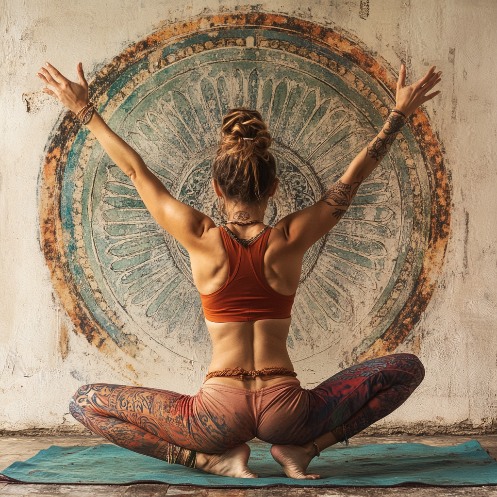 Serene Flow: Yoga with Inner Peace Phone Case