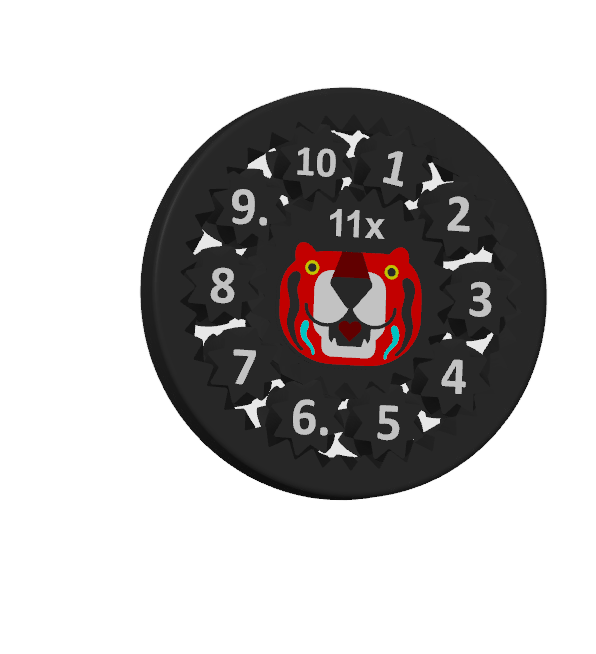 Single Units Math Fidget Spinner
