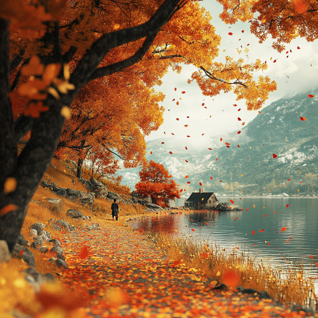Autumn Reflections Phone Case